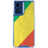 Republic of the Congo Flag Distressed Moto G Play 4G (2024) Clear Case